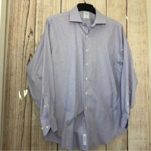 Brooks Brothers 346 Mens Slim Fit Button Up shirt size 16 1/2-4/5